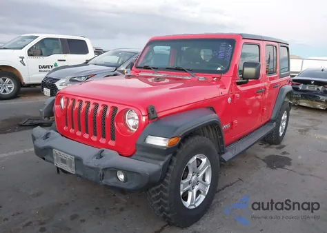 2020 Jeep Wrangler Unlimited Sport S 4X4 from USA, damaged, VIN 1C4HJXDN1LW213832
